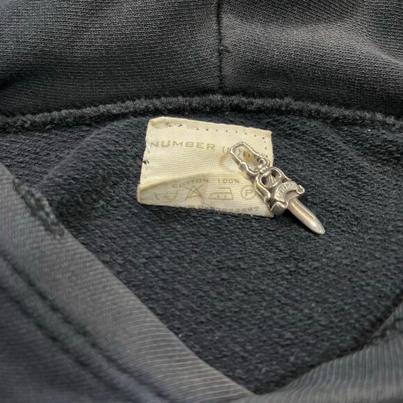 Authentic Number (N)ine SS00 Lambretta Lion Hoodie Sz 4 - Picture 5 of 6